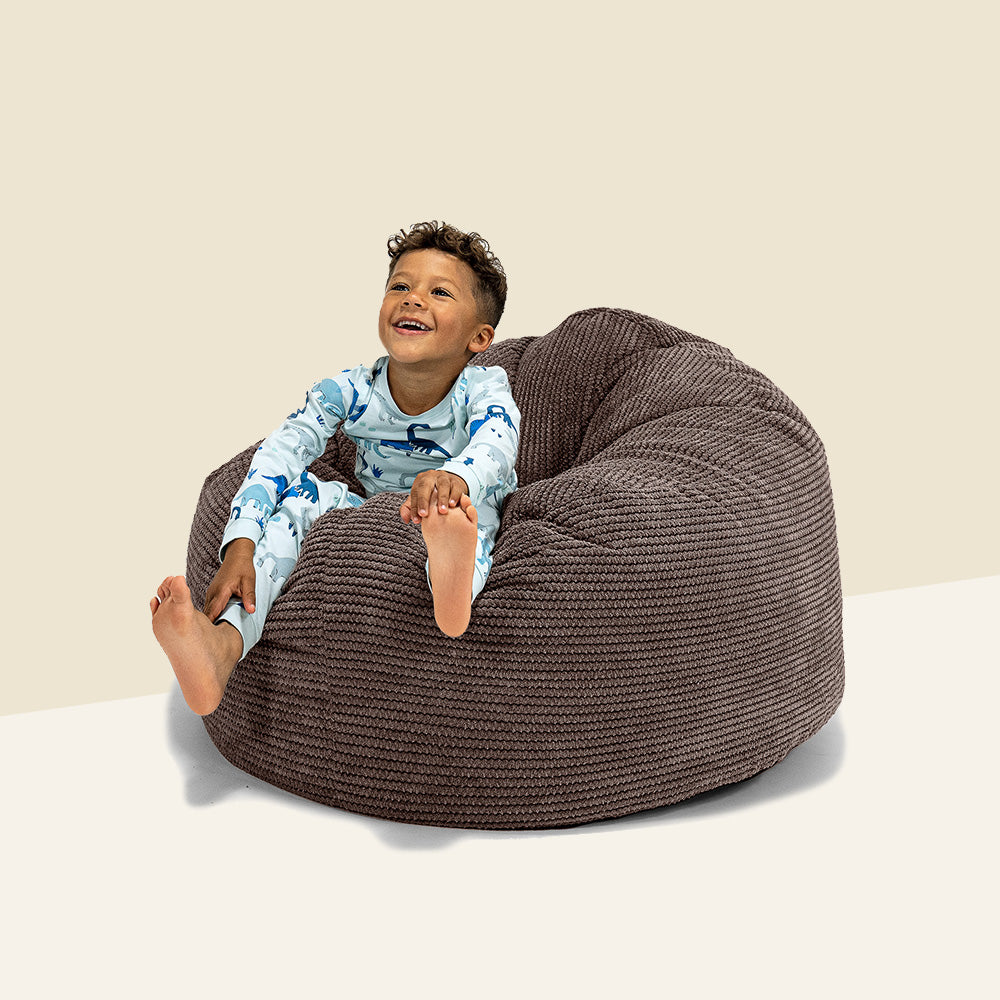 NIBHZ Poltrona a Sacco: Pouf Gigante per mobili in Memory Foam, Grande Divano con Rivestimento in Morbida Microfibra,blue-80X100cm