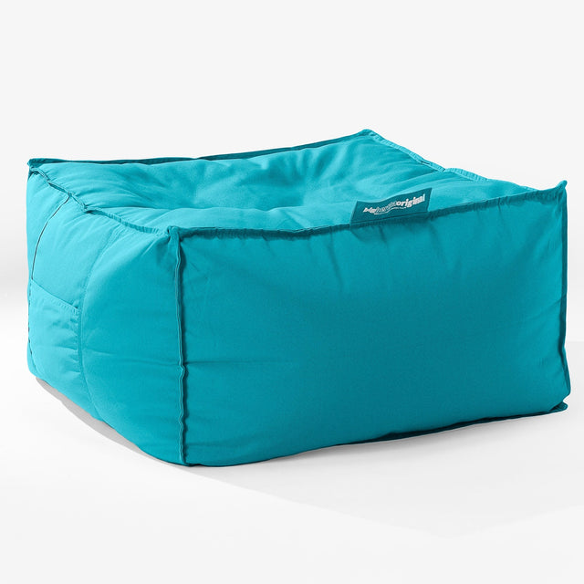 Cuscino Pouf Quadrato, Pouf Letto SoleiStorm™ Ultra 2000 h+ Copertura di Ricambio - Olefin 01