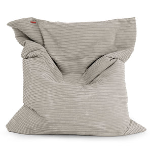 Cuscino Pouf Sacco XL - Velluto a Coste Visone