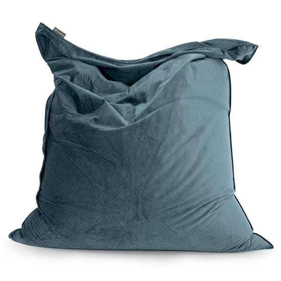 Cuscino Pouf Sacco XL - Velluto Alzavola 01