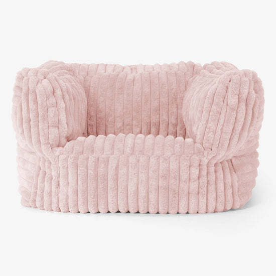 Albert Poltrona Sacco - Velluto Felpato Ultra Morbido Rosa Antico 01