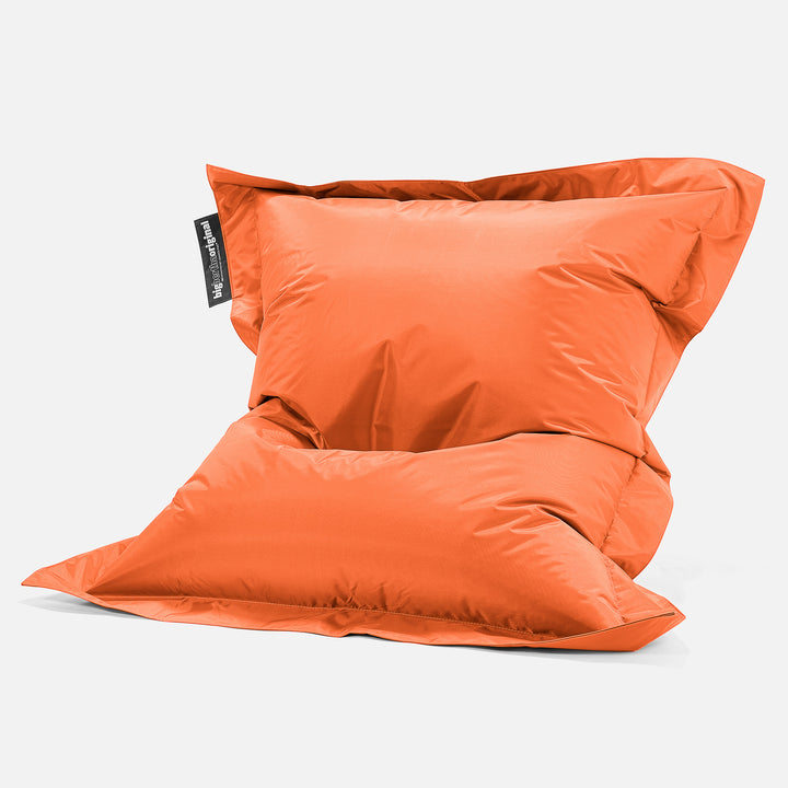 Cuscino Pouf Sacco XL, Pouf Letto - SmartCanvas™ Arancione 02