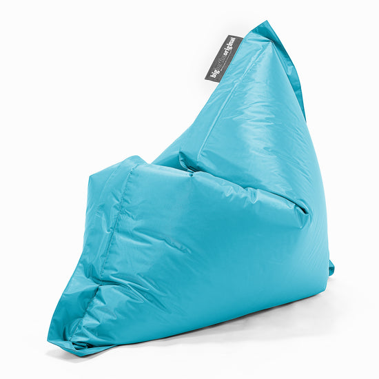 Cuscino Pouf Sacco XL, Pouf Letto - SmartCanvas™ Acqua 04