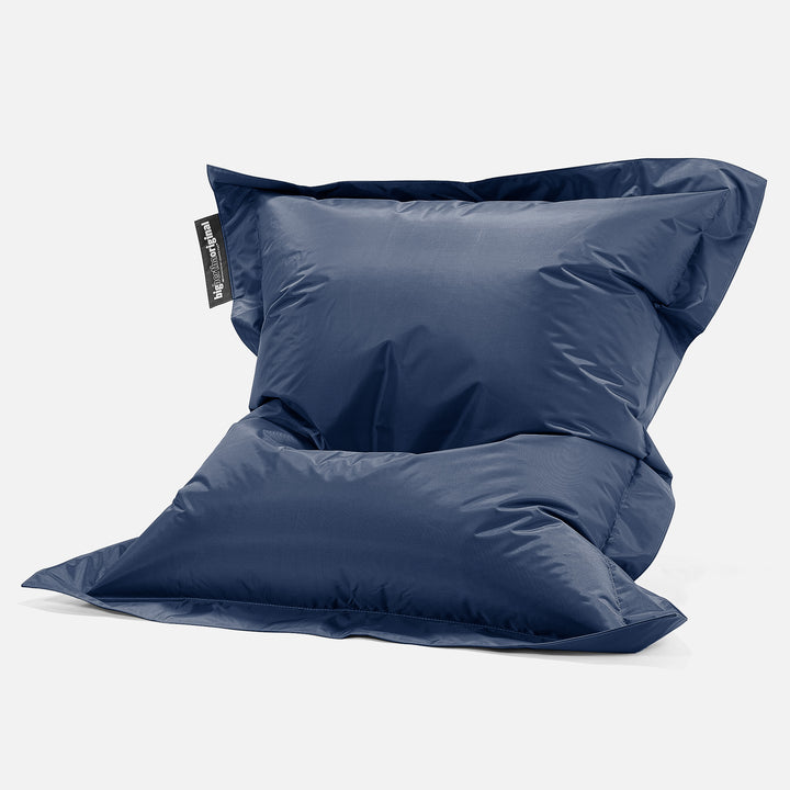 Cuscino Pouf Sacco XL, Pouf Letto - SmartCanvas™ Navy 02