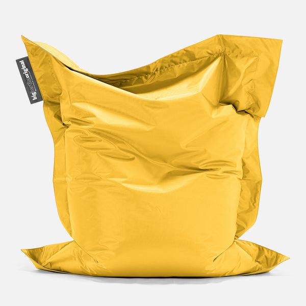 Cuscino Pouf Sacco XL, Pouf Letto - SmartCanvas™ Giallo 01