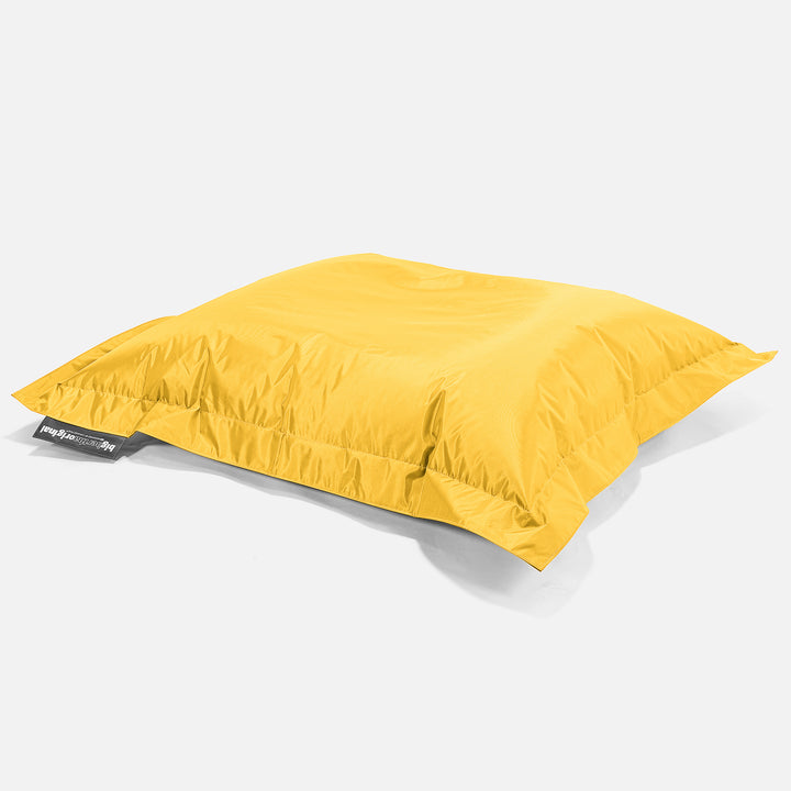 Cuscino Pouf Sacco XL, Pouf Letto - SmartCanvas™ Giallo 03