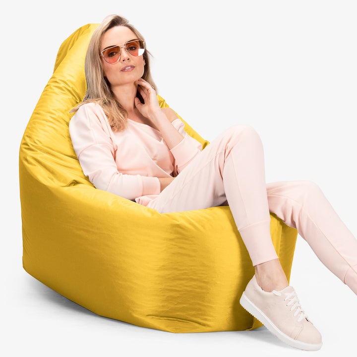 Cuscino Pouf Sacco XL, Pouf Letto - SmartCanvas™ Giallo 06