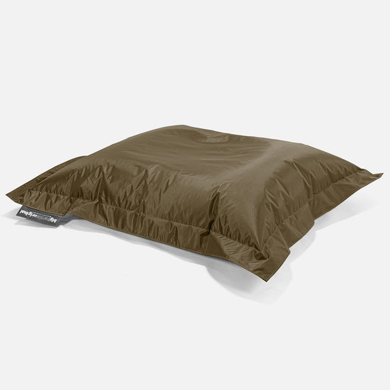 Cuscino Pouf Sacco XL, Pouf Letto - SmartCanvas™ Kaki 03