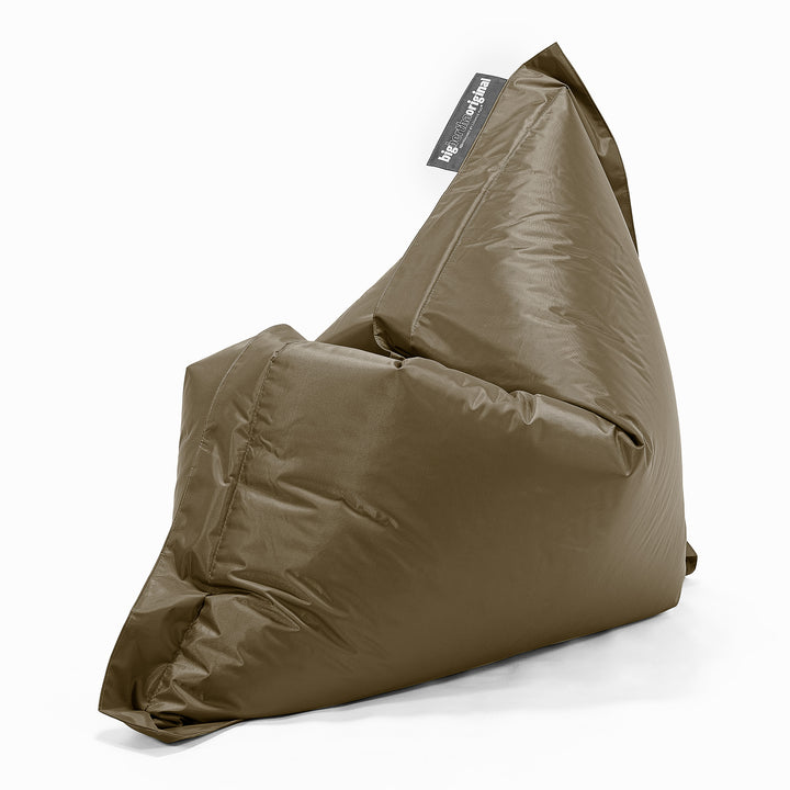 Cuscino Pouf Sacco XL, Pouf Letto - SmartCanvas™ Kaki 04