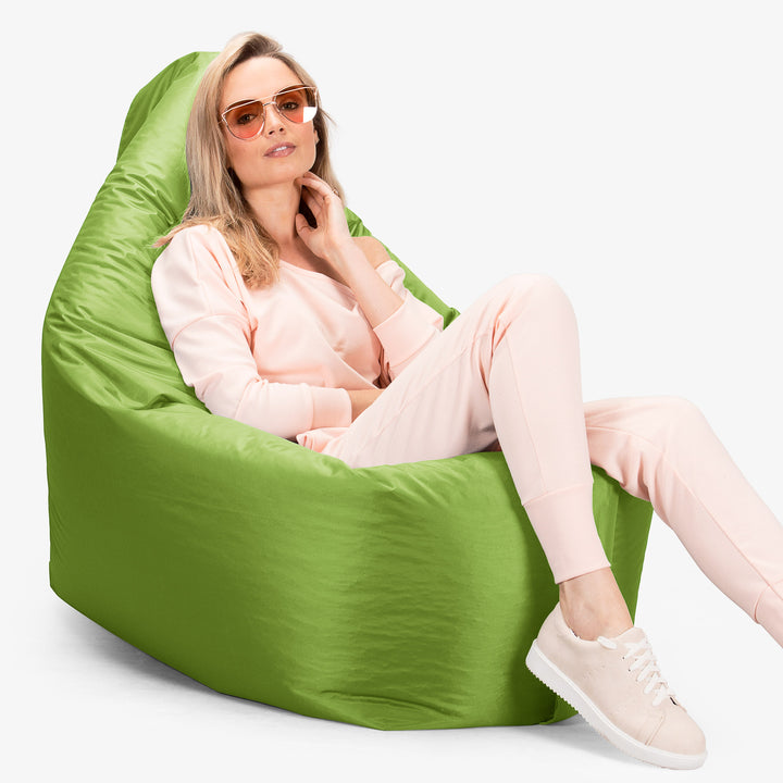 Cuscino Pouf Sacco XL, Pouf Letto - SmartCanvas™ Lime 06
