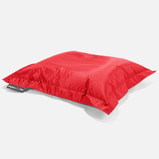 Cuscino Pouf Sacco XL, Pouf Letto - SmartCanvas™ Rosso 03