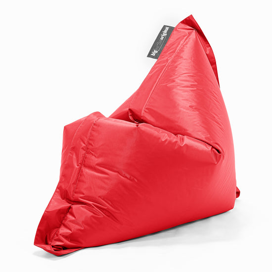 Cuscino Pouf Sacco XL, Pouf Letto - SmartCanvas™ Rosso 04