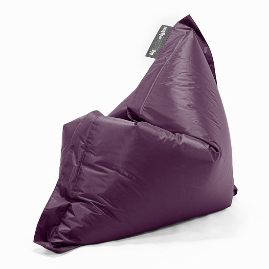 Cuscino Pouf Sacco XL, Pouf Letto - SmartCanvas™ Viola 04