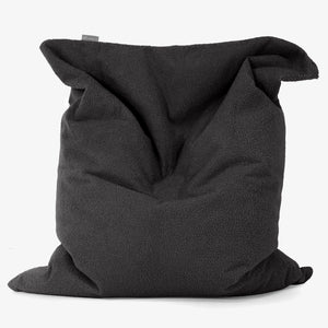 Cuscino Pouf Sacco XL - Bouclé Grafite