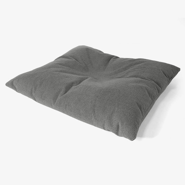 Cuscino Pouf Sacco XL - Bouclé Grigio 03