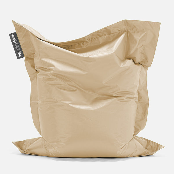 Cuscino Pouf Sacco XL, Pouf Letto - SmartCanvas™ Beige 01