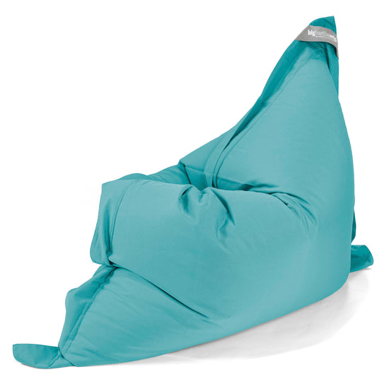 Cuscino Pouf Sacco XL, Pouf Letto SoleiStorm™ Ultra 2000 h+ - Olefina Acqua 04