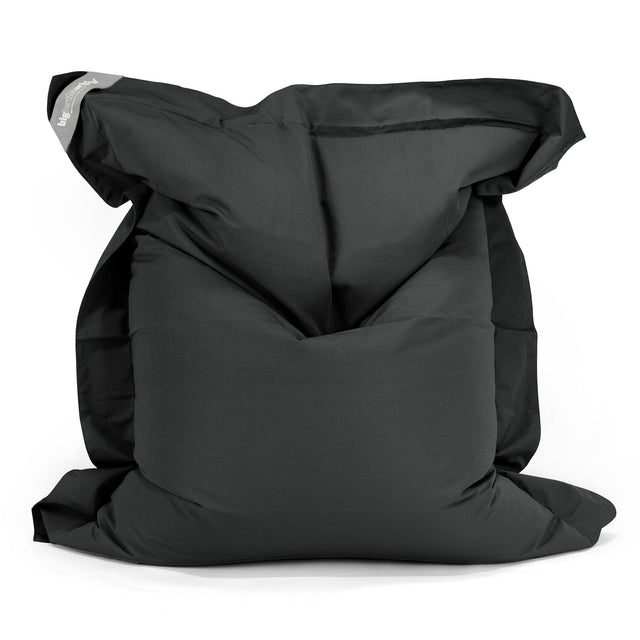 Cuscino Pouf Sacco XL, Pouf Letto SoleiStorm™ Ultra 2000 h+ - Olefina Nero 01