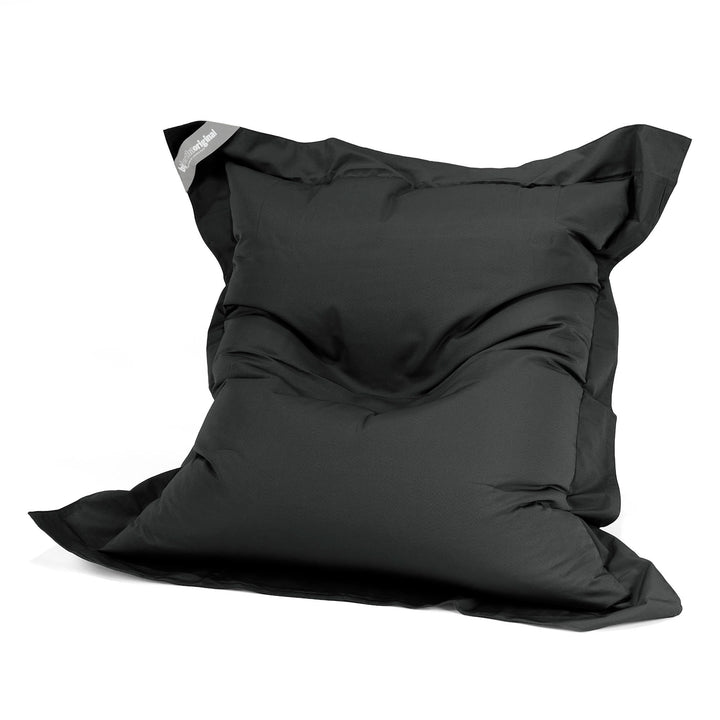 Cuscino Pouf Sacco XL, Pouf Letto SoleiStorm™ Ultra 2000 h+ - Olefina Nero 03