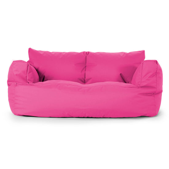 Divano a Sacco Josephine - Facile da Pulire per Esterni Rosa 01