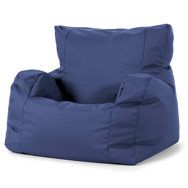 Josephine Poltrona Sacco,  Pouf - Facile da Pulire per Esterni Navy 01