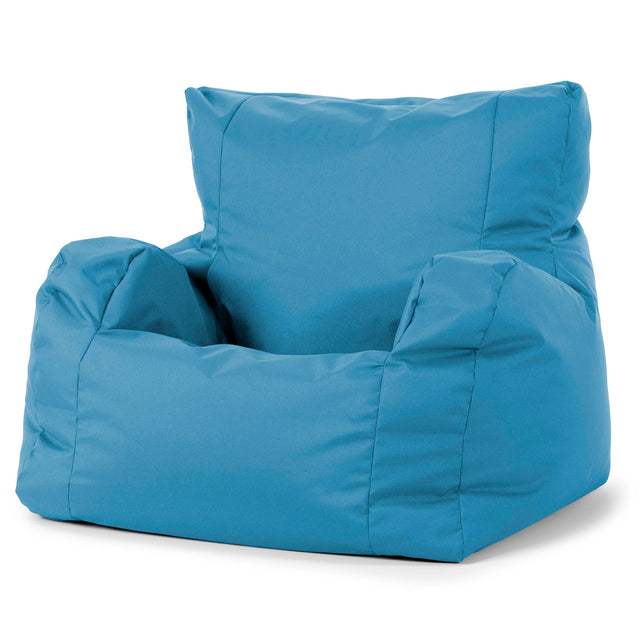 Josephine Poltrona Sacco,  Pouf - Facile da Pulire per Esterni Turchese 01