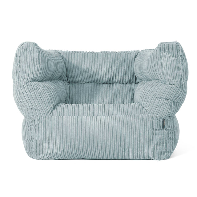 Louis Poltrona Sacco - Velluto a Coste Verde Menta 01