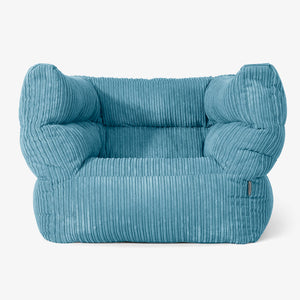 Albert Poltrona Sacco 2.0 - Velluto a Coste Egeo Blu