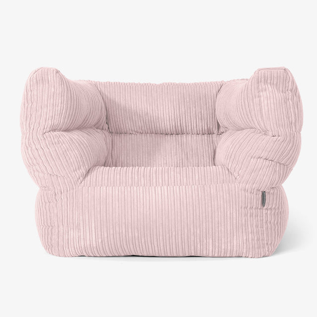 Albert Poltrona Sacco 2.0 - Velluto a Coste Rosa Cipria 01