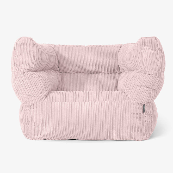Albert Poltrona Sacco 2.0 - Velluto a Coste Rosa Cipria 01