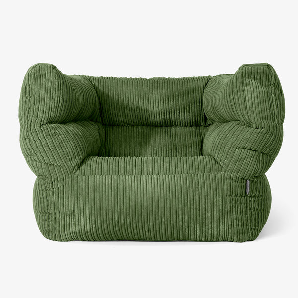 Albert Poltrona Sacco 2.0 - Velluto a Coste Verde Foresta 01
