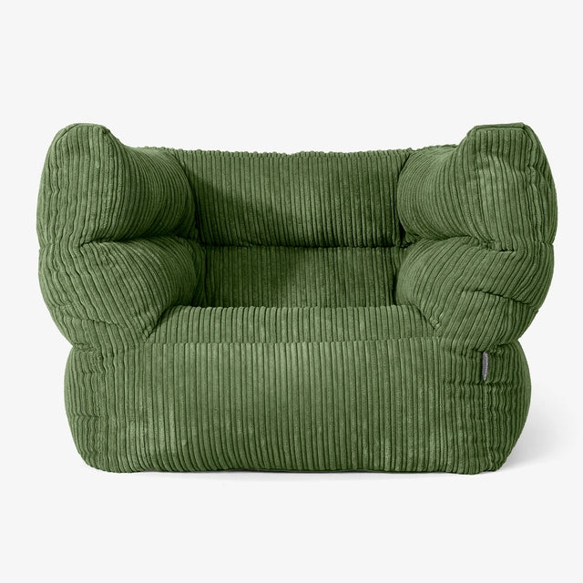 Albert Poltrona Sacco 2.0 - Velluto a Coste Verde Foresta 01