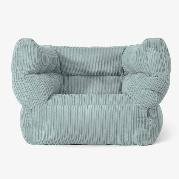 Albert Poltrona Sacco 2.0 - Velluto a Coste Verde Menta 01