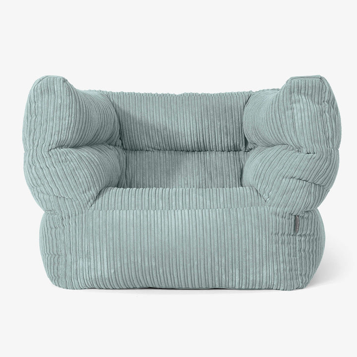 Albert Poltrona Sacco 2.0 - Velluto a Coste Verde Menta 01