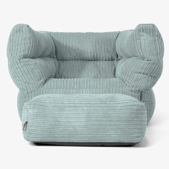 Albert Poltrona Sacco 2.0 - Velluto a Coste Verde Menta 02
