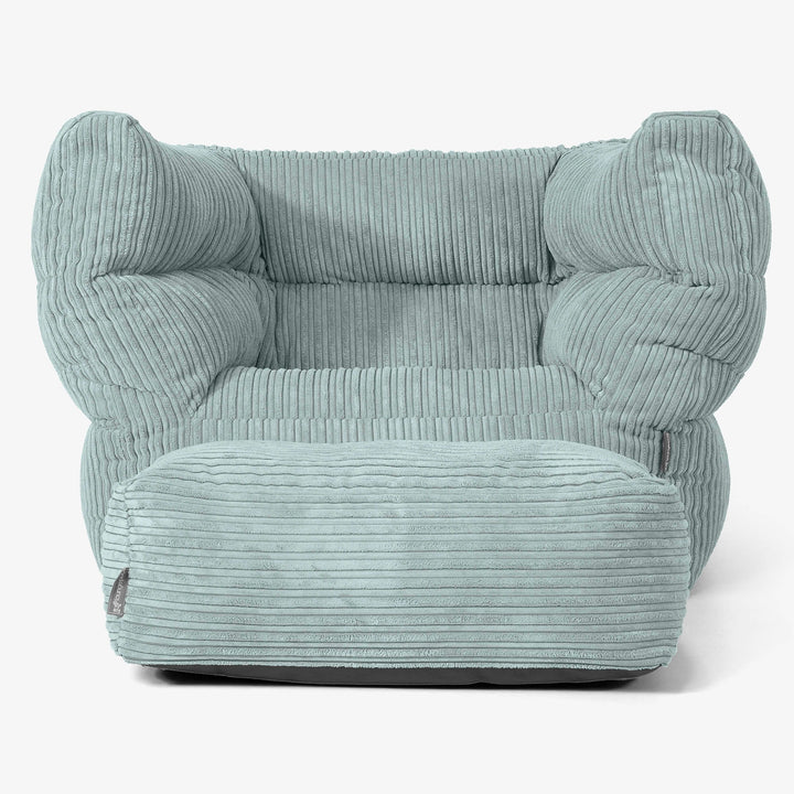 Albert Poltrona Sacco 2.0 - Velluto a Coste Verde Menta 02