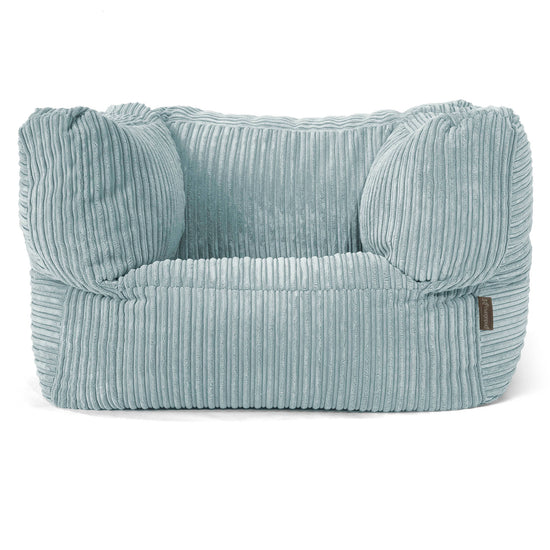 Albert Poltrona Sacco - Velluto a Coste Verde Menta 01