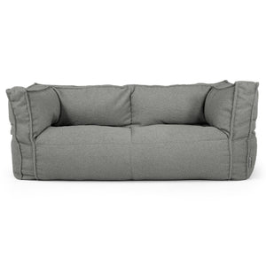 Albert Pouf Divano 2 posti - Bouclé Grigio