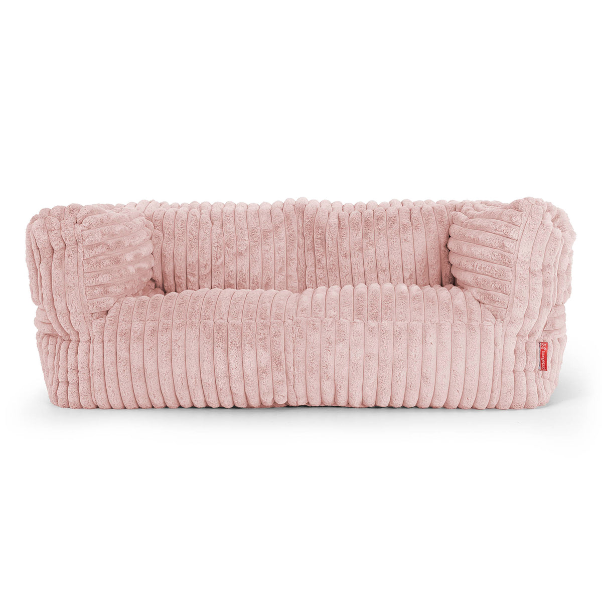 Poltrona Sacco 'Archi', Pouf - Velluto a Coste Rosa Cipria Poltrona Sacco 'Archi', Pouf - Velluto a Coste Rosa Cipria