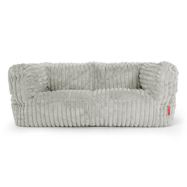 Albert Pouf Divano 2 posti - Velluto Felpato Ultra Morbido Verde Salvia1