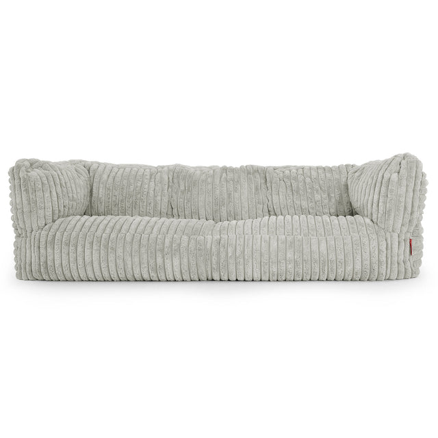 Albert Pouf Divano 3 posti - Velluto Felpato Ultra Morbido Verde Salvia1