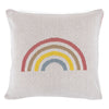 Fodera per Cuscino 47 x 47cm - Lavorato a Maglia Arcobaleno 01