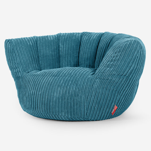 Poltrona Pouf Sacco Charles Vintish Copertura di Ricambio - Velluto a Coste 01