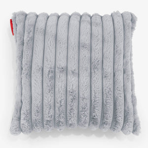 Fodera per Cuscino 47 x 47cm - Velluto Felpato Ultra Morbido Azzurro Uovo di Anatra