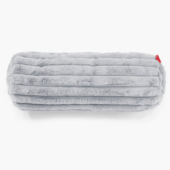 Fodera per Cuscino a Rullo 20 x 55cm - Velluto Felpato Ultra Morbido Azzurro Uovo di Anatra2