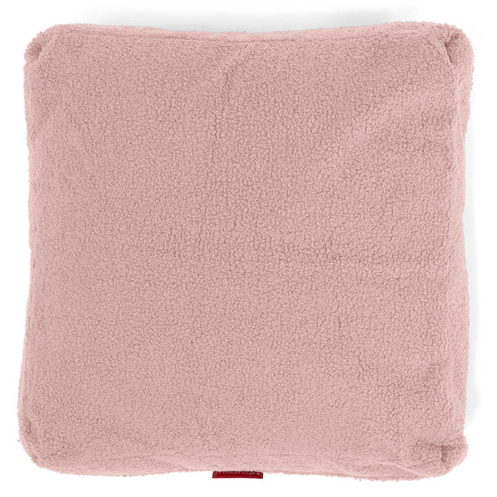 Cuscino da Pavimento - Bouclé Rosa2