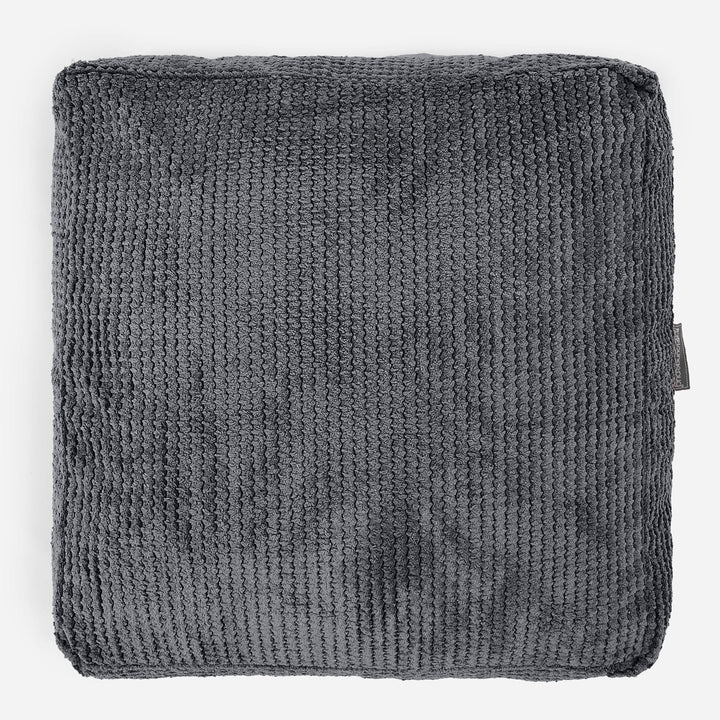 Cuscino da Pavimento - Pompon Nero 03