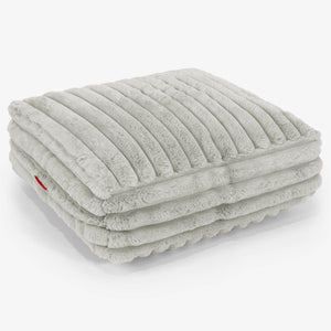 Cuscino da Pavimento - Velluto Felpato Ultra Morbido Verde Salvia