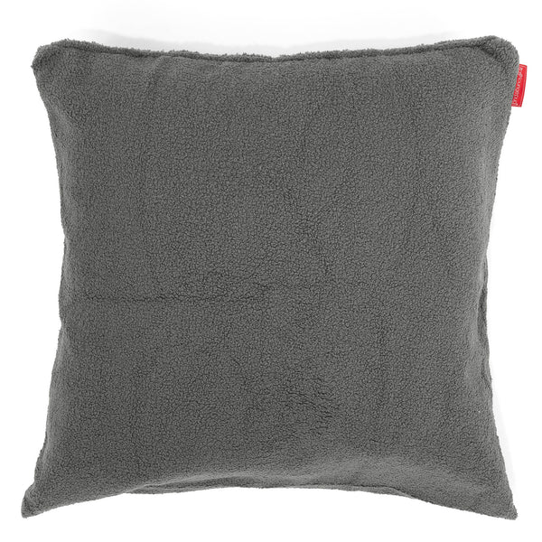 Fodera per Cuscino Gigante 70 x 70cm - Bouclé Grigio1
