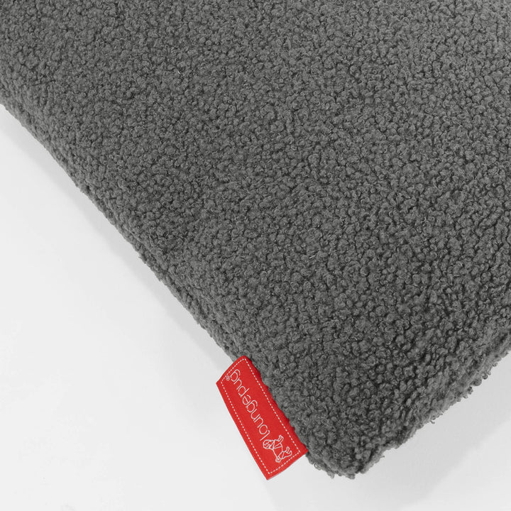Fodera per Cuscino Gigante 70 x 70cm - Bouclé Grigio2